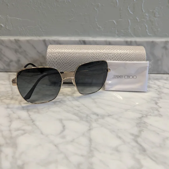 Jimmy Choo | Accessories | Jimmy Choo Black Aviator  display picture 3